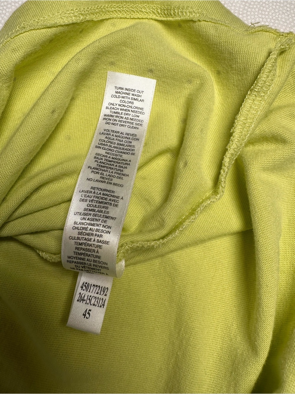 Weekends by Chico’s Women’s Size 1 Lime Rhinestone Sleeveless Tank Top - Picture 7 of 9